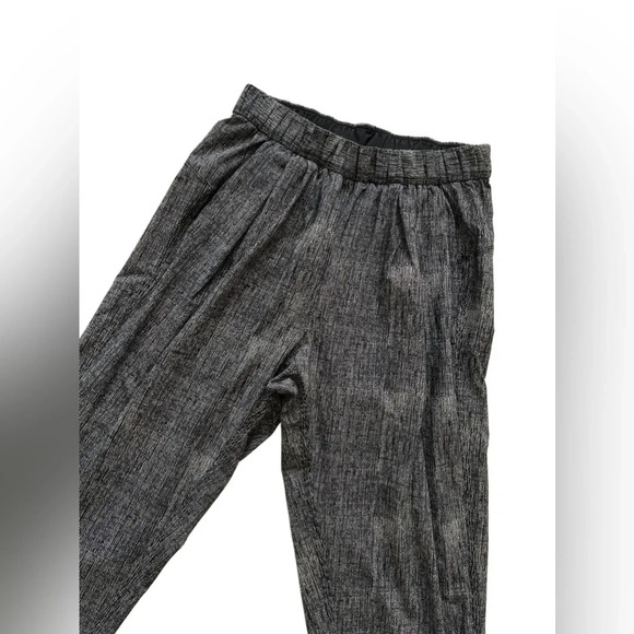 Lululemon Rollin' With My Omies Burlap Texture Dune Black yoga jogger pants 4 - Picture 10 of 15